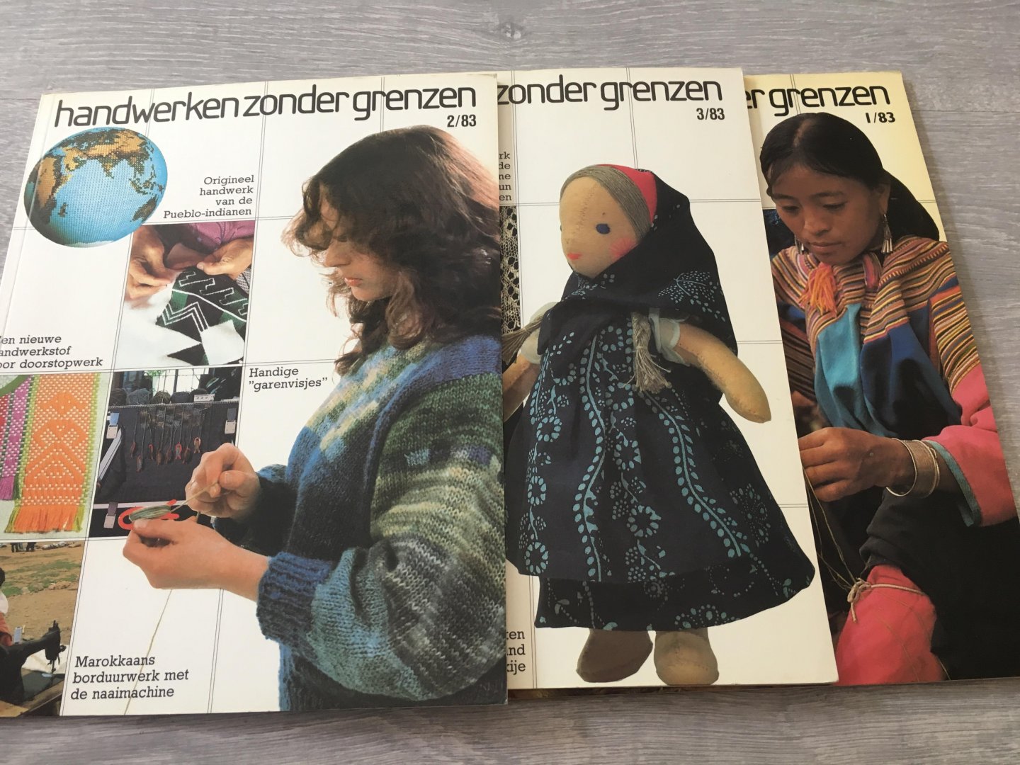 Redactie - Handwerken zonder grenzen, deel 1,2 & 3 1983