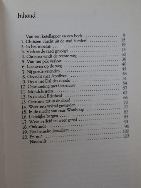 Mateboer, T. - Bunyans Christenreis