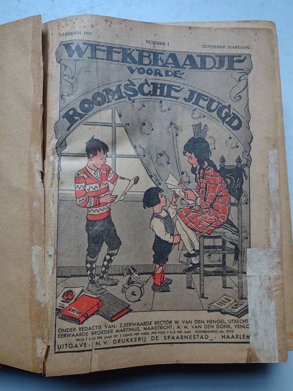  - Weekblaadje voor de Roomsche jeugd. Year 16, 1931.