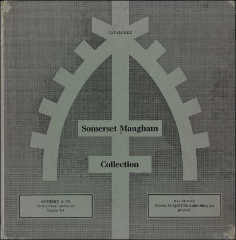 W. Somerset] Sotheby & Co. [Maugham - Catalogue of the collection of Impressionist and Modern Pictures Formed By W. Somerset Maugham Over the Last Fifty Years
