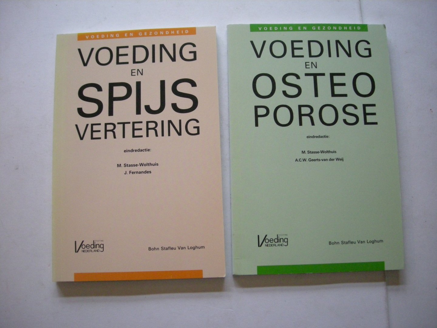 Stasse-Wolthuis, M. en Fernandes, J. van, eindred. - Voeding en spijsvertering