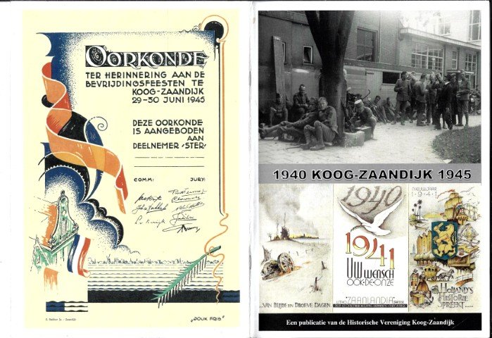 Kruiver, Johan - Koog-Zaandijk 1940-1945 de meest opmerkelijke gebeurtenissen