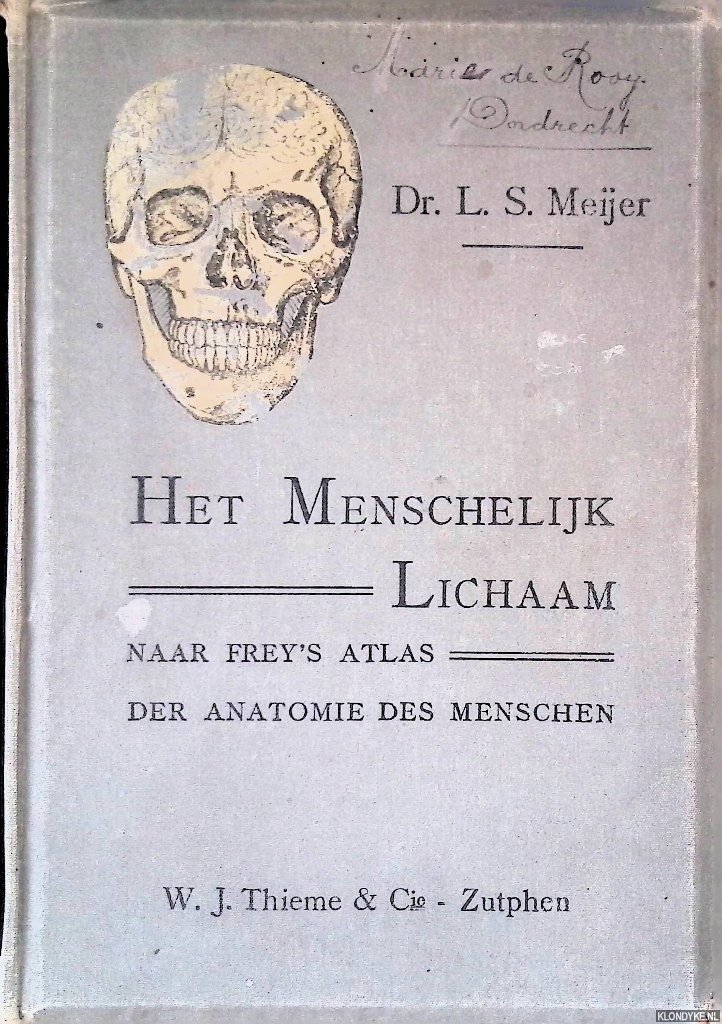 Meijer, Dr. L.S. - Het menschelijk lichaam, naar Freys Atlas der Anatomie des Menschen