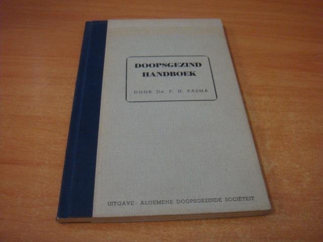 Pasma, F.H - Doopsgezind handboek