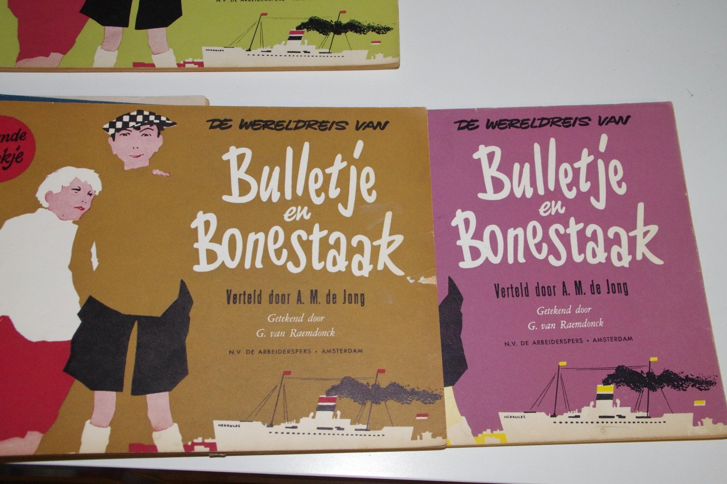 A. M. de Jong - De wereldteis van Buletje Bonestaak- 6 delen