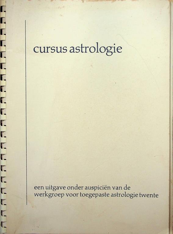 Werkgroep Toegepaste Astrologie Twente - Cursus astrologie