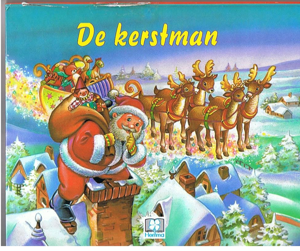 Spitzers, Attie en Busquets, Carlos (afbeeldingen) - De kerstman - pop-up boek