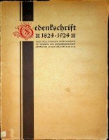 Lels, Jan - Gedenkschrift 1824-1924