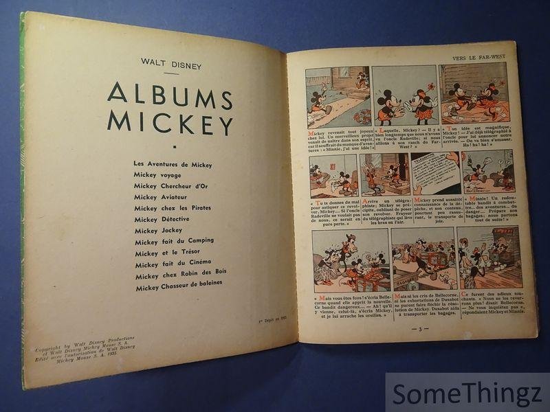 Walt Disney. - Mickey au Far-West.