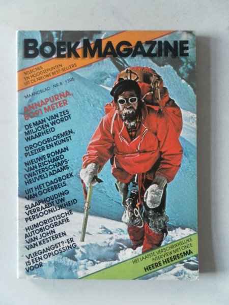 Bakkenhoven, John e.a. - Boekmagazine maandblad No 8