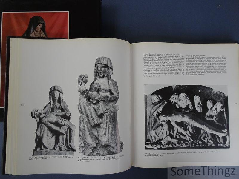 Boccador, Jacqueline (texte) / Robert David (photogr.) - Statuaire médiévale en France de 1400 à 1530. [2 Volumes.]