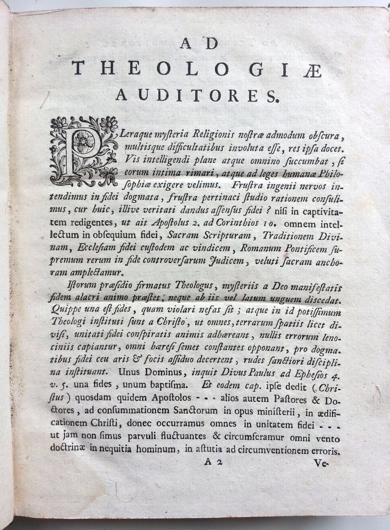 Nicolaus Schmitth, R.P. - Institutiones Theologicae Dogmatico-Scholastico-Morales, quas In Universitate Tyrnaviensi Auditoribus suis Explanavit