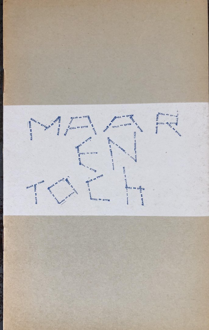 Hanlo, Jan - Maar en toch. Hanlo, Jan - Maar en toch.