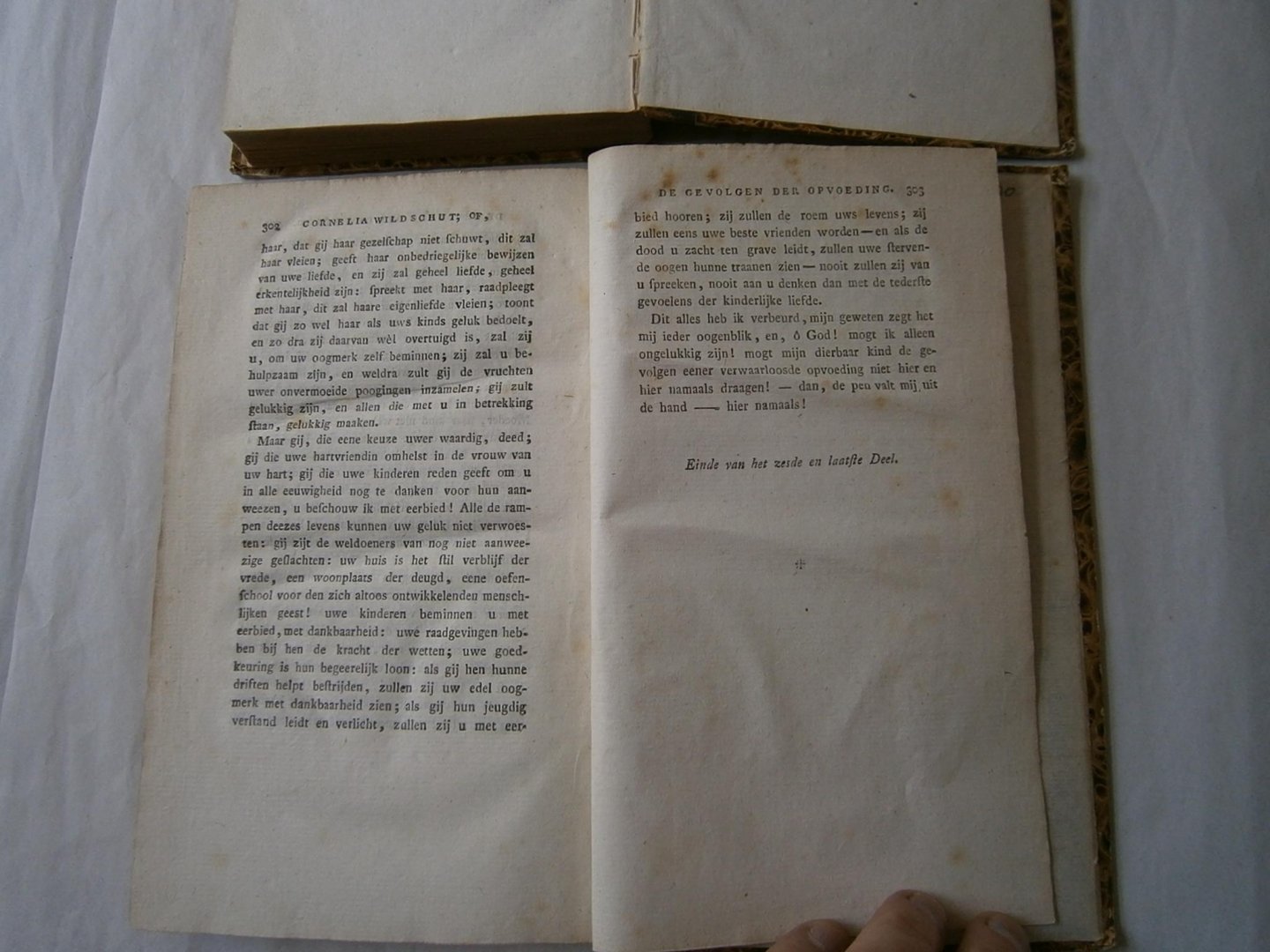 Wolff, Betje en Aagje Deken - Historie van mejuffouw Cornelia Wildschut of de gevolgen der opvoeding deel 4 5 en 6