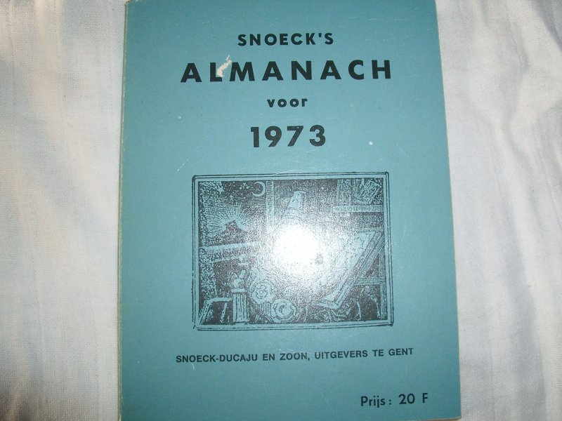 diverse auteurs - Snoeck's almanach voor 1973