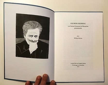 (ESCHER, M.C.). KEIZER, Willem - Eschers redding van Samuel Jessurun de Mesquitas prentenschat.