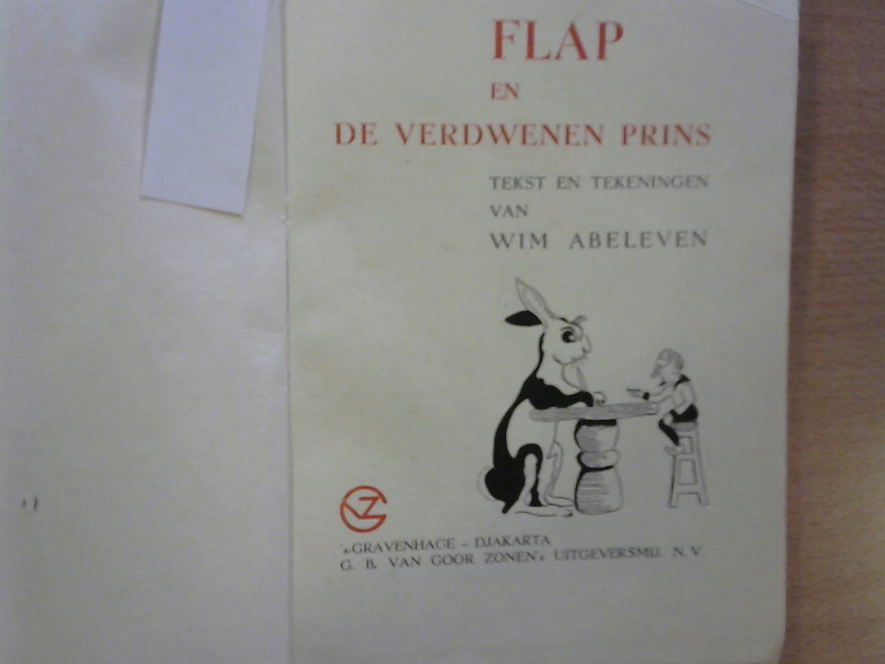 Abeleven Wim - Flap en de verdwenen Prins