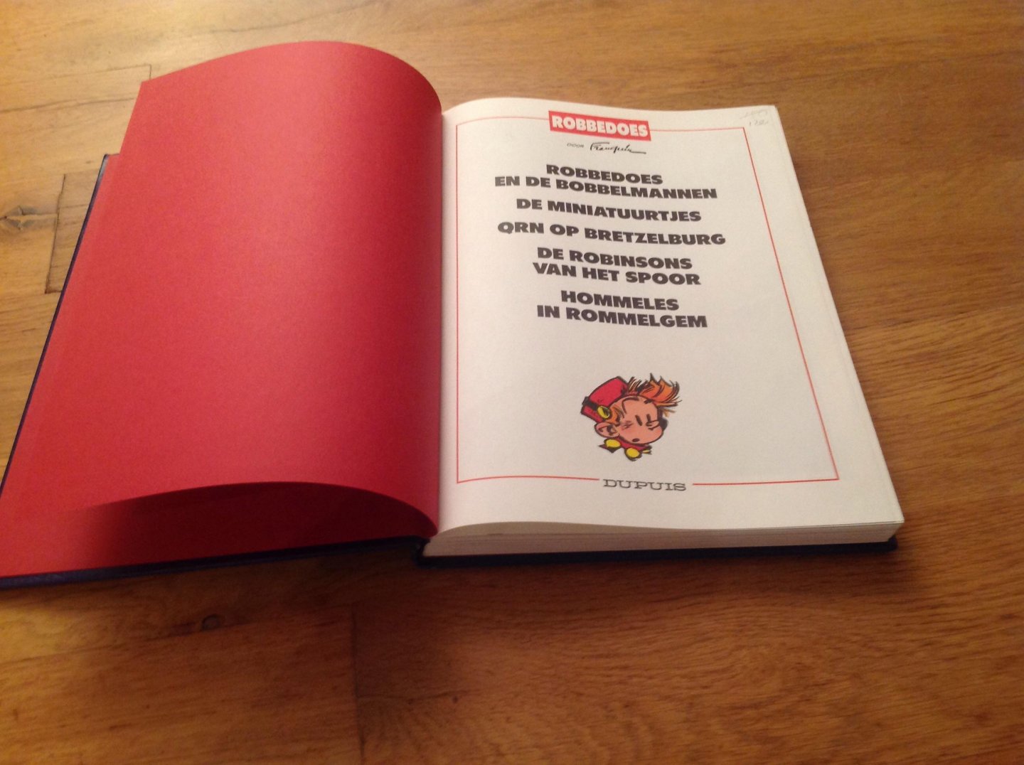 Franquin - Robbedoes en kwabbernoot / druk 1 met extra