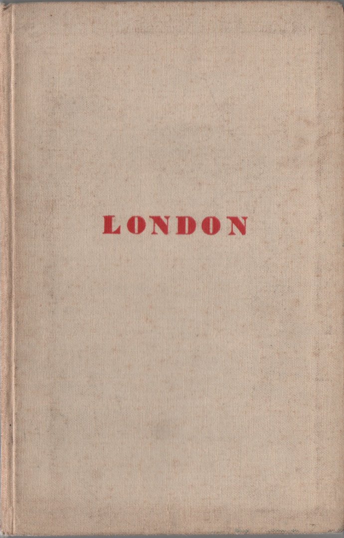 Cohen-Portheim - London (Duitse reisgids uit 1933)