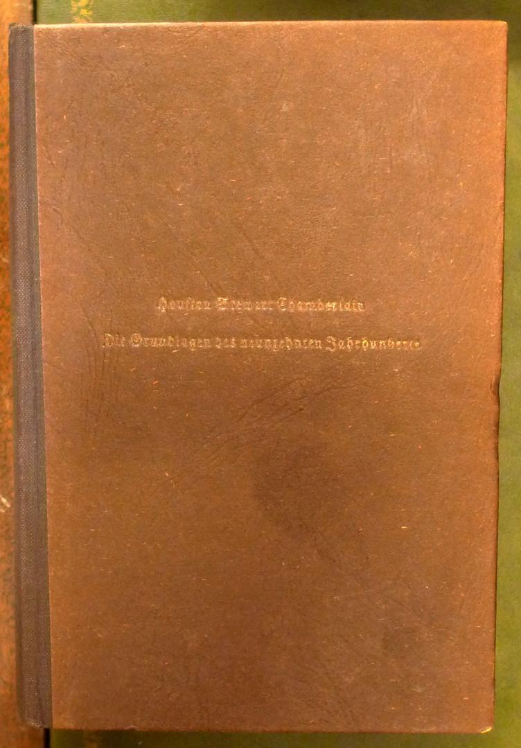 Chamberlain, Houston Stewart - Die Grundlagen des neunzehnten Jahrhundert I & II