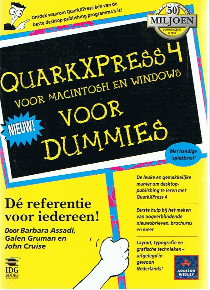 Assadi, Barbara e.a. - QuarkXPress 4 voor Macintosh en Windows voor Dummies
