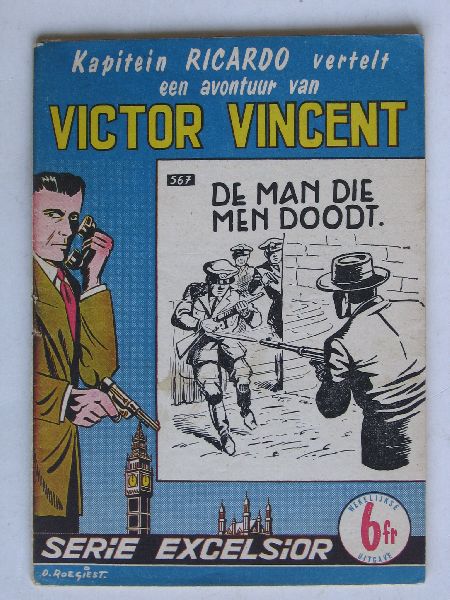 Kapitein Ricardo vertelt een avontuur van Victor Vincent - De Man die men Doodt