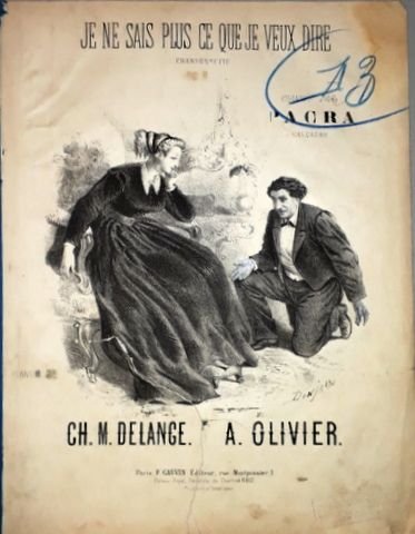 Olivieri, Auguste: - Je ne sais plus ce que je veux dire