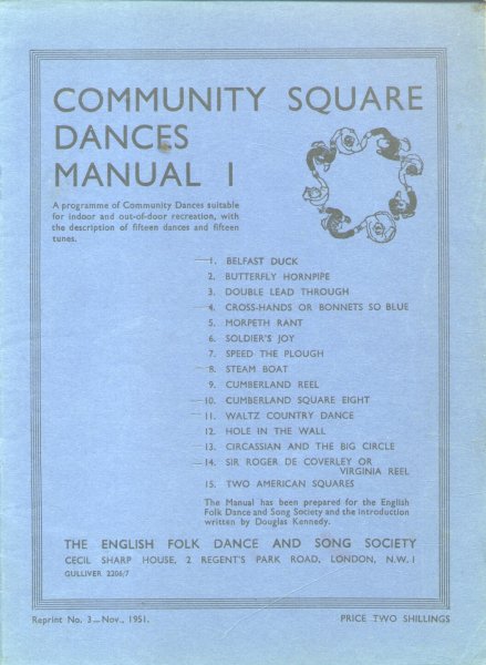 Auteur (onbekend) - Community Square Dances Manual 1, 2 en 3