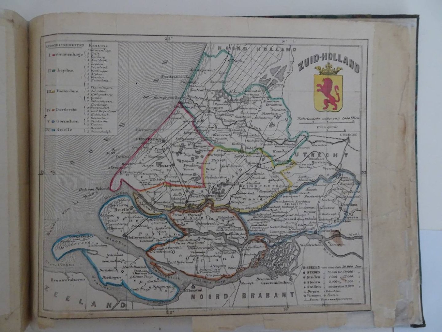 Braakensiek, A.. - Atlas van het Koningrijk der Nederlanden.