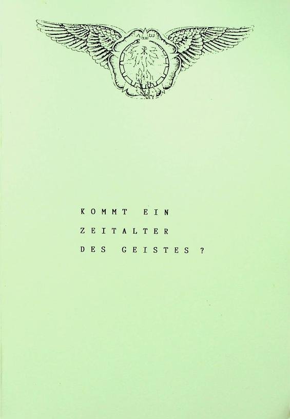  - Kommt ein Zeitalter des Geistes? Bruderschaftstagung Herdecke (bei Hagen) 2009