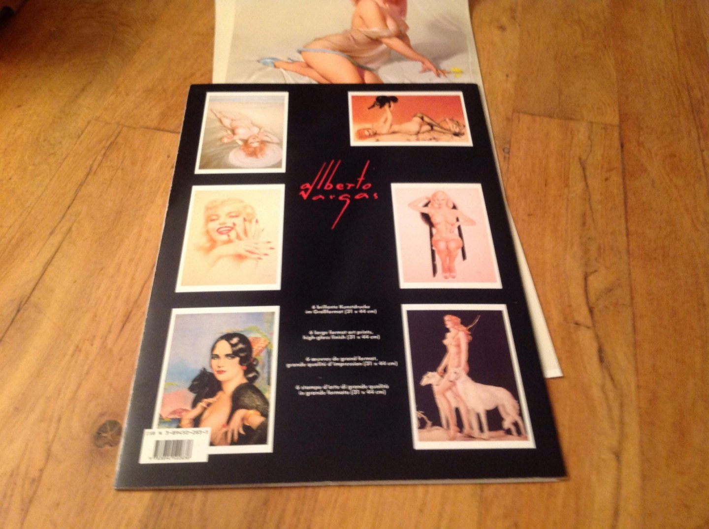 Vargas - Alberti Vargas Posterboek met zes fraaie posters