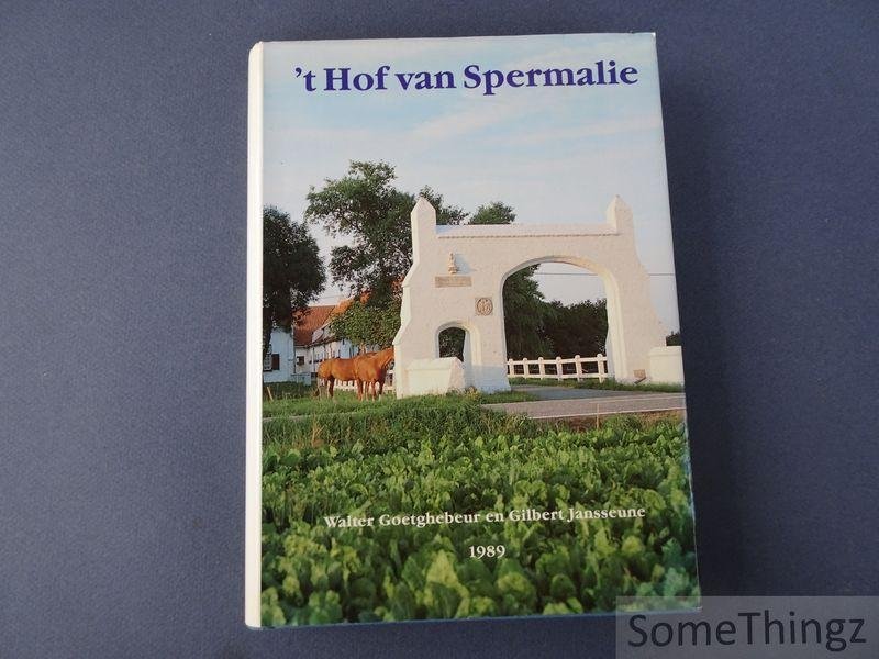 Goetghebeur, Walter en Jansseune, Gilbert. - t Hof van Spermalie en al het goed dat eertijds aan de abdij van Nieuw Jerusalem toebehoorde, liggende en staande in de parochiën van Slijpe, Sint-Pieterskapelle, Schore, Mannekensvere (nu Groot-Middelkerke), Zande e.a.m. Een bijdrage tot plaa...