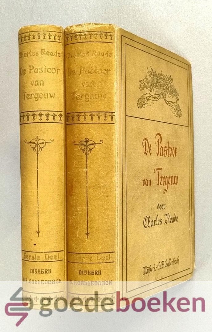 Reade, Charles - De Pastoor van Tergouw, set 2 delen compleet