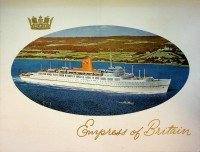 Canadian Pacific - Brochure Empress of Britain II, Canadian Pacific