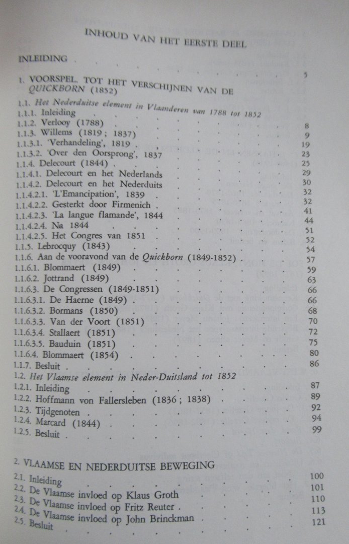 Simons, Ludo Dr. - Vlaamse en Nederduitse literatur in de 19e eeuw. 2 delen