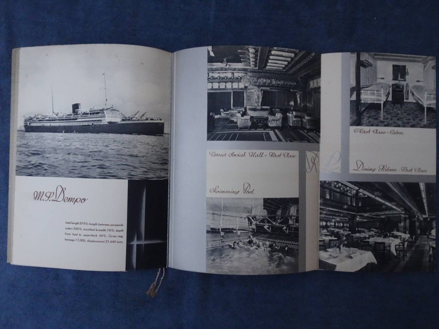 N.n.. - Rotterdam Lloyd. Baloeran-Dempo-Sibajak-Indrapoera.