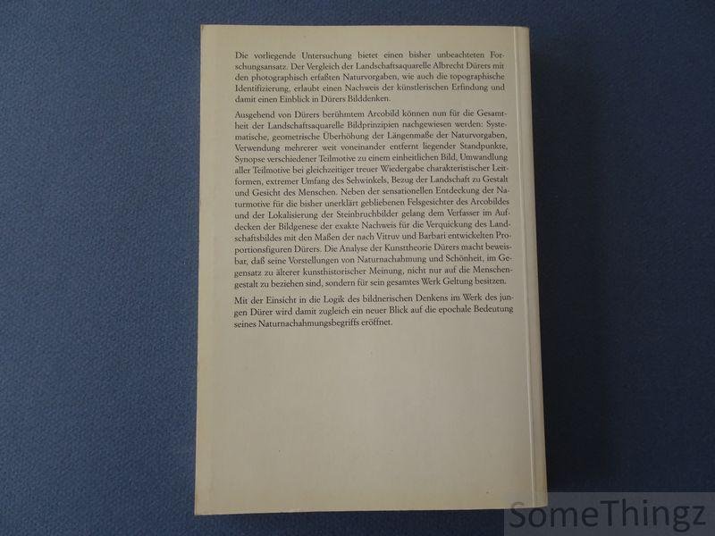 Hermann Leber. - Albrecht Dürers Landschaftsaquarelle. Topographie und Genese.