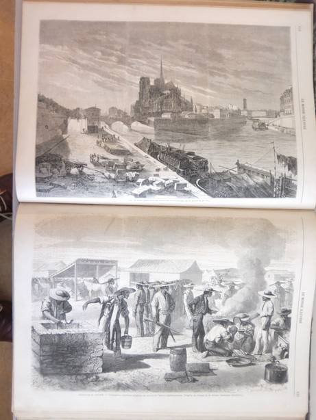 Var. authors. - Le Monde Illustré. Tome XII, Janvier, Février, Mars, Avril, Mai, Juin 1863.