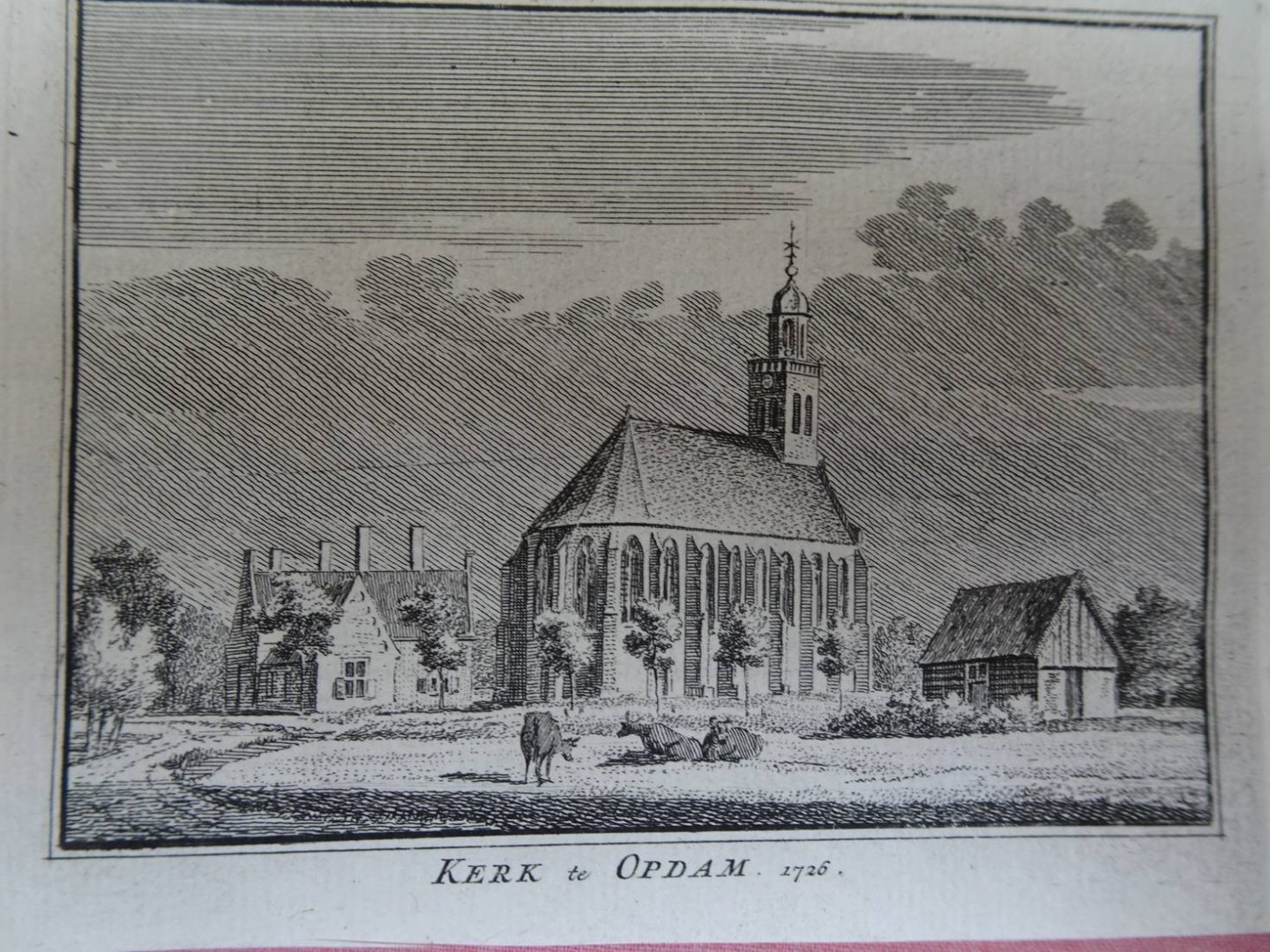 Obdam. - Kerk te Opdam, 1726.