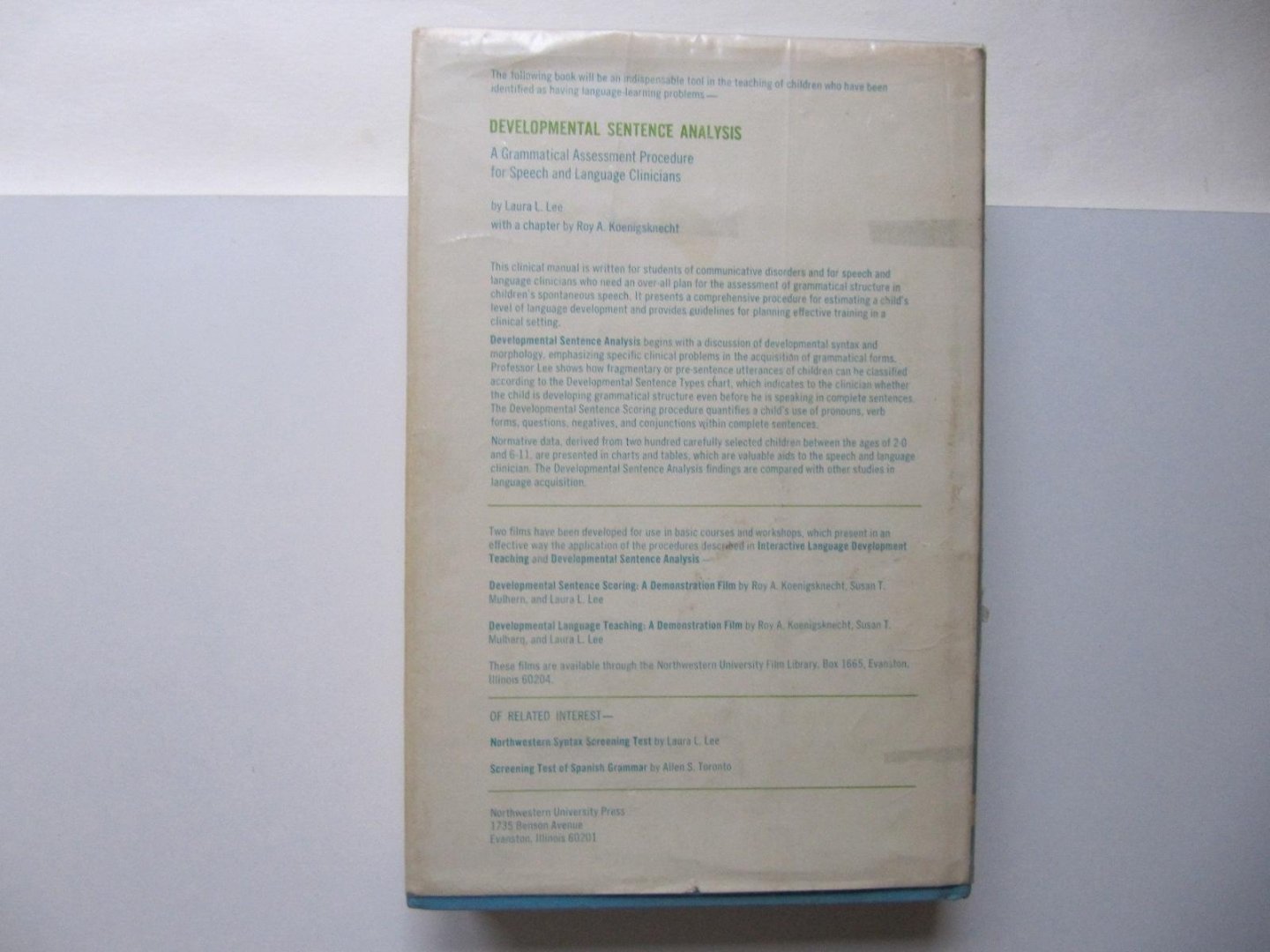 Laura L. Lee - Interactive Language Development Teaching