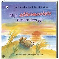 Busser, Marianne en Ron Schroder met ill. van Marijke Duffhauss - Mijn allermooiste droom ben jij (met spiegeltje)