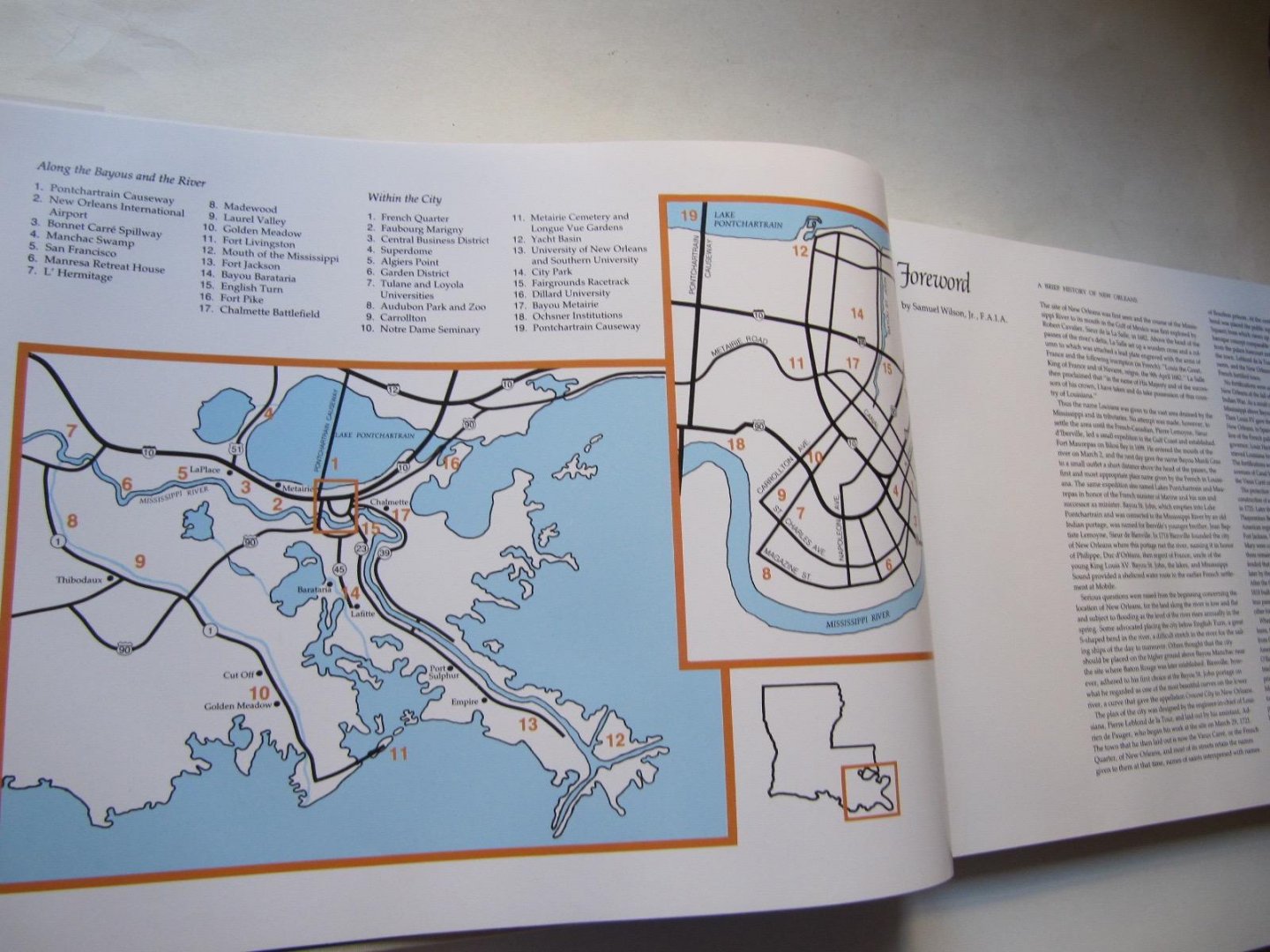 Forword by Samuel Wilson, Jr. - Over New Orleans - Aerial Photographs by David King Gleason