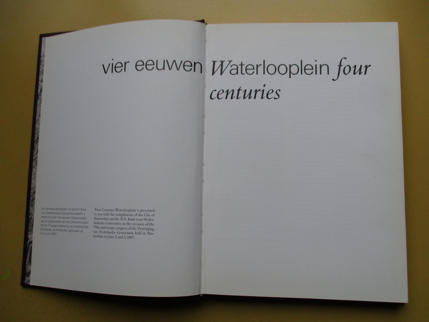 Thijn, Ed van, ( Burgemeester van Amsterdam ) - Vier eeuwen Waterlooplein/ Four Centuries