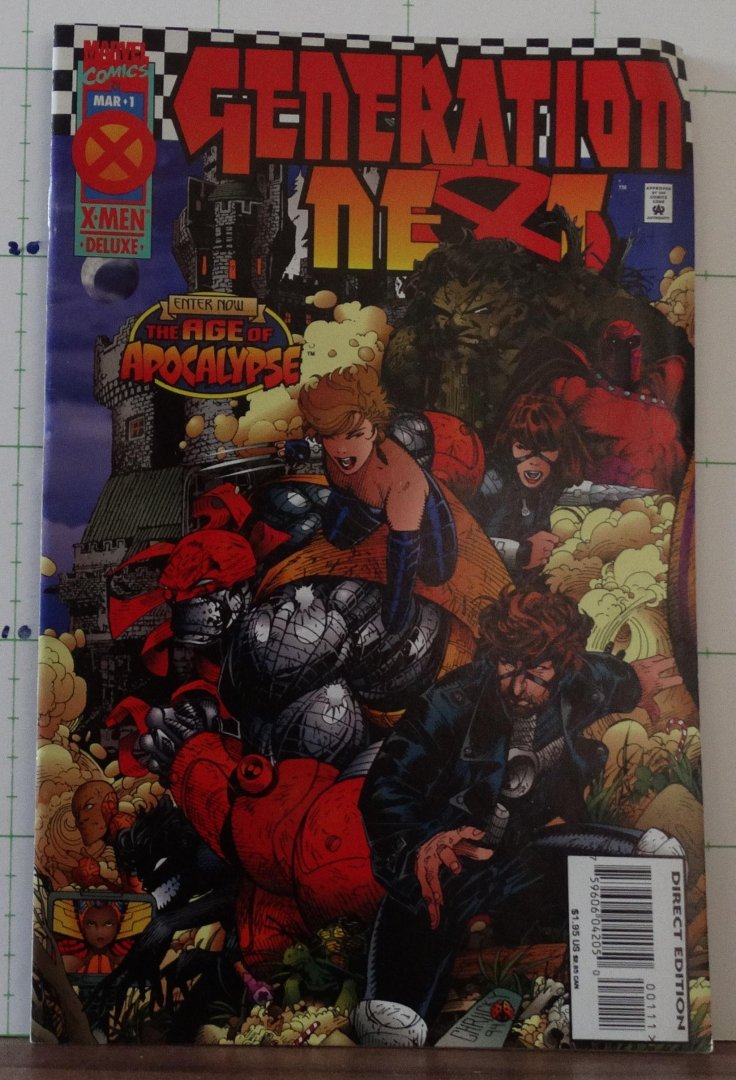 Lobdell, Scott - Bachalo, Chris - Buckingham, Mark (ill.) - generation next - mar 1 . apr 2 . may 3. jun 4 - the age of apocalypse