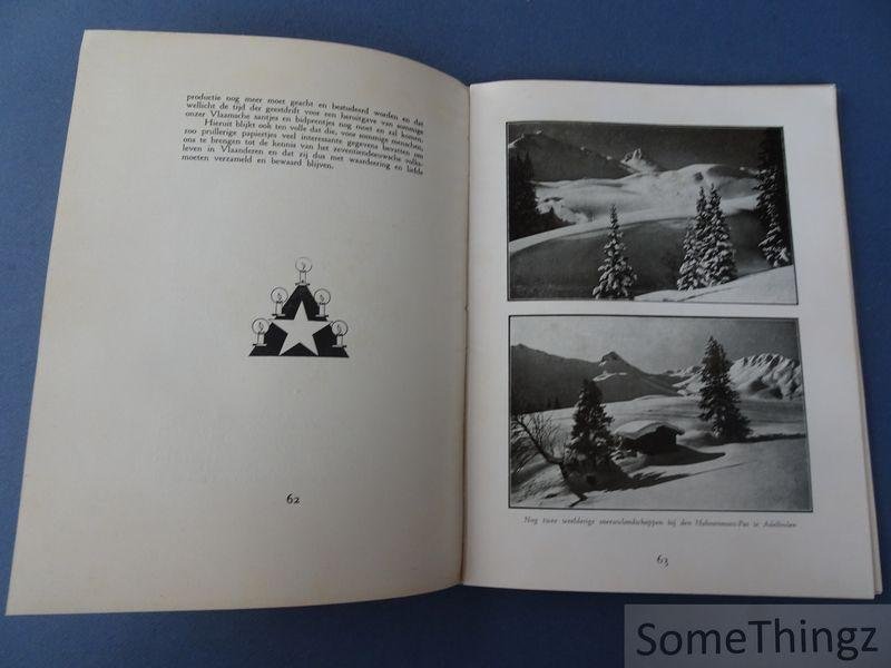 Coll. / Th. Van Tichelen, L. Coune, Maxime de Camp et al. (teksten) en Eugeen Hermans (ills.) - Het Vlaamsche Kerstboek. 1933.