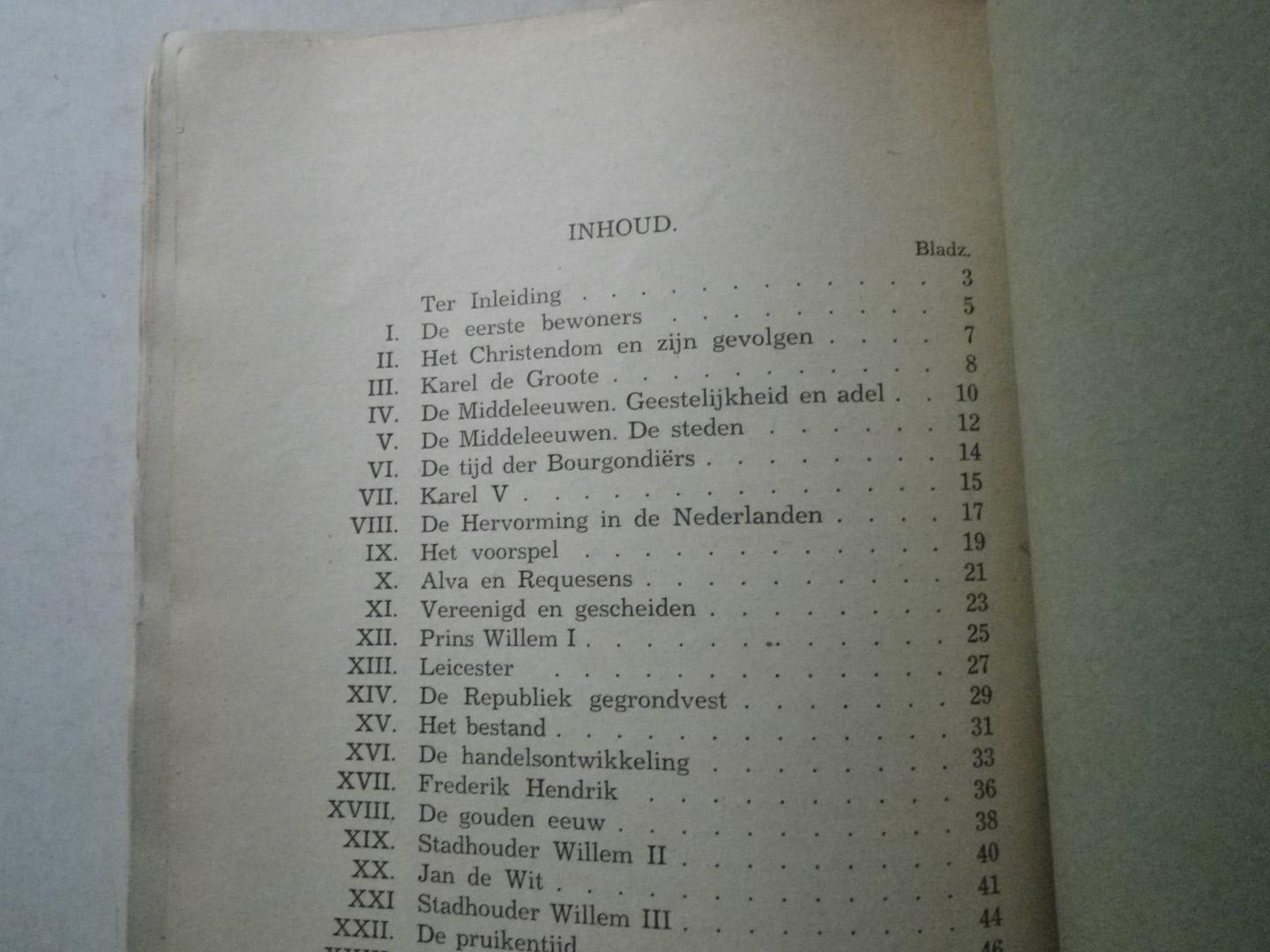 Alkemade, G.P.J. van - Schetsen bij de behandeling der Vaderlandsche geschiedenis in de Gereformeerden meisjesvereenigingen.