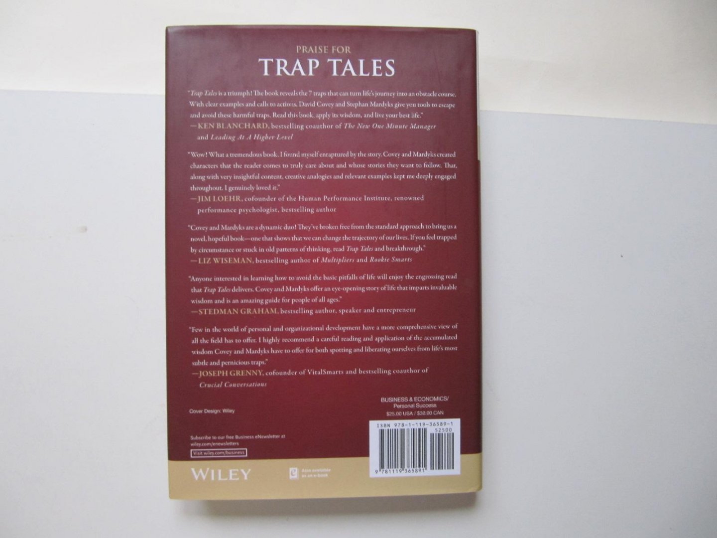Covey, David M. R., Mardyks, Stephan M. - Trap Tales / Outsmarting the 7 Hidden Obstacles to Success