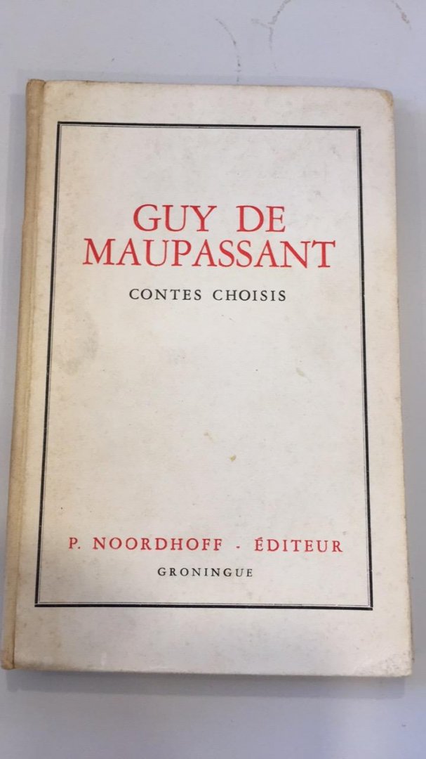 Maupassant, Guy de - Contes Choisis