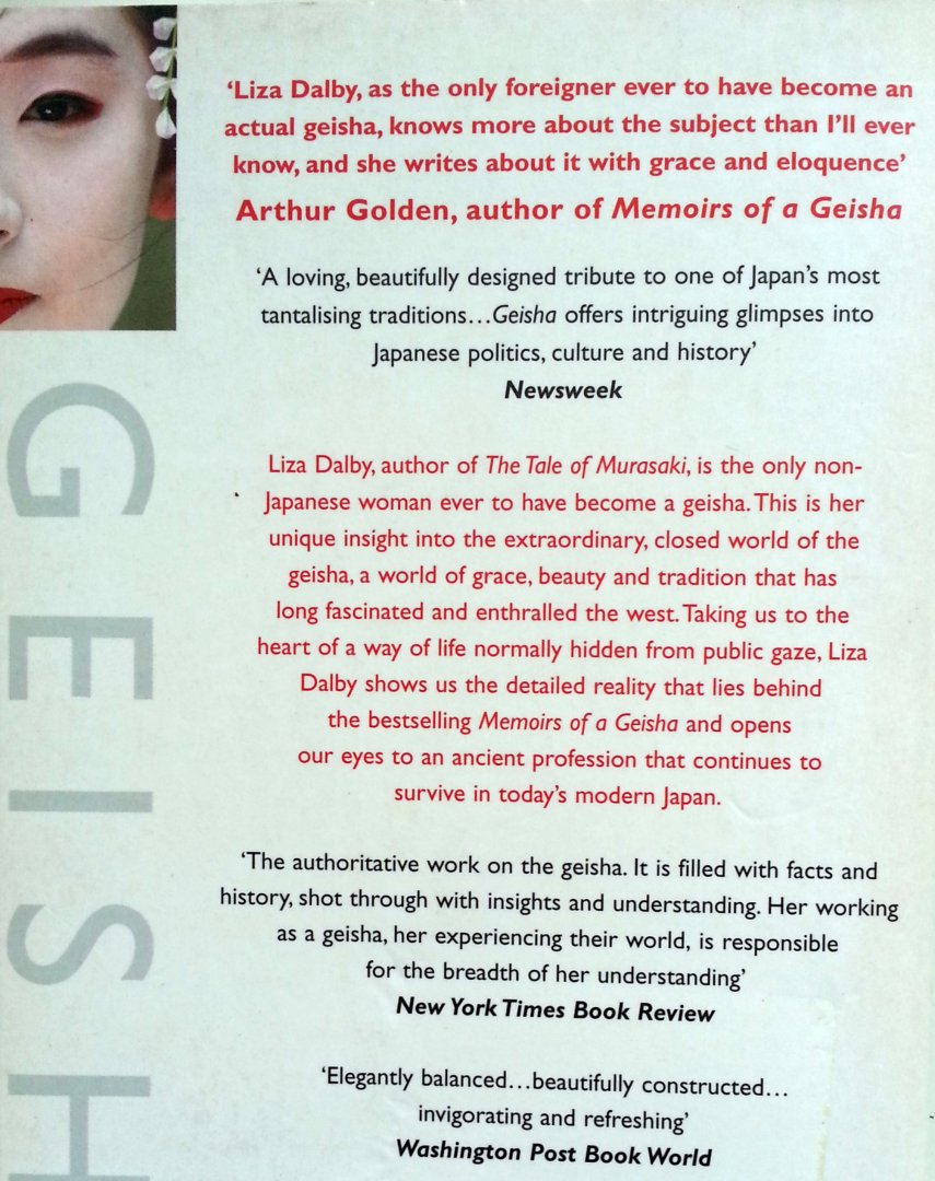 Dalby, Liza - Geisha (ENGELSTALIG)