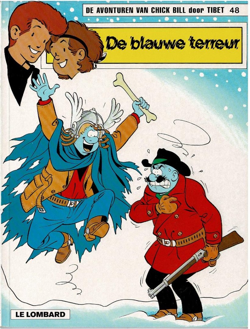 Tibet - Chick Bill 48 de blauwe terreur